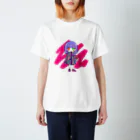 yumeochiのストリートカジュアルな女の子 Regular Fit T-Shirt