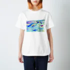 ふたごのおよげペンギン Regular Fit T-Shirt