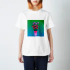 WAN_TAN SHOPのFlower arrangement スタンダードTシャツ