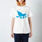 月ノ子の森に恋してのMoondrop Blue Regular Fit T-Shirt