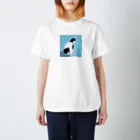 PIECE OF CAKEのショートヘアのイケてる彼女 スタンダードTシャツ