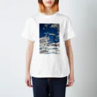 まったりカオス。Tシャツ部の青い空・白い雲 スタンダードTシャツ