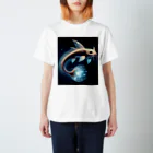 Create your own originalのスター・フィッシュキャット Regular Fit T-Shirt