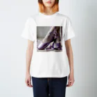 Lavender Wishのすみれ色のバレリーナ Regular Fit T-Shirt