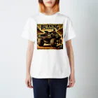 monkmonのバーニングハイウェイ2 Regular Fit T-Shirt