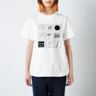 ダブルハピネスのブロックハピネス Regular Fit T-Shirt