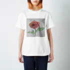 gbrlの薔薇T Regular Fit T-Shirt