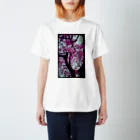 (ゆえ°³°)_( :3 」 )_の花)桜ヴィンテージ Regular Fit T-Shirt