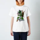 ムラマス カツユキの『(2=)∧3 \2 ⊂ 2(7∧2)=4π×1』 Regular Fit T-Shirt