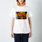 なヽ子 nanakoの京都町家紅葉 Regular Fit T-Shirt