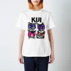 sawallowのKijitora KISS Regular Fit T-Shirt