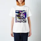 お茶の間デジタルKIDSのにゅう麺 Regular Fit T-Shirt