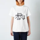 いぬいぬのねこくん スタンダードTシャツ