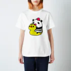 NEKOZE PANDAのベビーねこぜパンダ Regular Fit T-Shirt