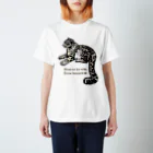 MUSEUM LAB SHOP MITのSnow leopard＊ユキヒョウTシャツ スタンダードTシャツ