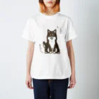 おみけのわたしのおやぶん Regular Fit T-Shirt