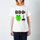 みらケロのBBQを楽しむカエルくん Regular Fit T-Shirt