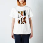 Mind_infectionのインフゥクションスリット Regular Fit T-Shirt