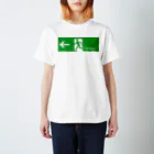 クロート・クリエイションのEXIT OF LIFE　あの世の入り口 スタンダードTシャツ