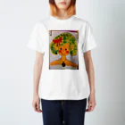 pokkeの知的な女の子 Regular Fit T-Shirt