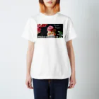 mokochicoモコチコのFrown tiger Regular Fit T-Shirt