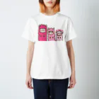 NEKOZE PANDAのアルパカ☆ピンク スタンダードTシャツ