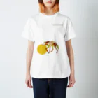 どうぶつのホネ、ときどきキョウリュウ。のタテガミオオカミのホネ Regular Fit T-Shirt