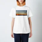 kichiの富士山 夕日(サンセット) 海 Regular Fit T-Shirt