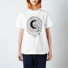 スペィドのおみせsuzuri支店のzodiacsign (whitebody) SPD  Regular Fit T-Shirt