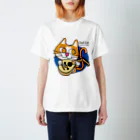 Catoneのウード猫シリーズ（お目々ぱっちり） スタンダードTシャツ