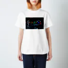 816photographyのライトペイントアート"midnight cafe" スタンダードTシャツ