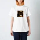 ABUJUNの猫のゴロ君   スタンダードTシャツ