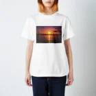 やまぴーの瀬戸内海と夕日シリーズ　 Regular Fit T-Shirt