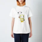 くれあーるのあめふりパンダ スタンダードTシャツ