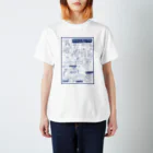 YA MARKETのNIGHT ROUTINE with CAT Regular Fit T-Shirt