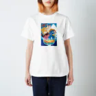 もけもけこけこクリエイト枠の夏祭りパフェ Regular Fit T-Shirt