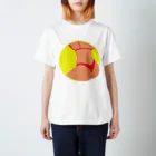 Bawdy_JpのSummer Butt(ネオンイエロー) Regular Fit T-Shirt