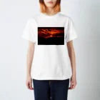 愁諷のSUNSET スタンダードTシャツ