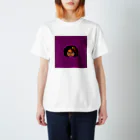 グローバルシャイのグローバル顔~紫~ Regular Fit T-Shirt