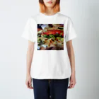 芸術シャツのおなかすいた！食べ物 Regular Fit T-Shirt