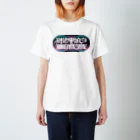 office SANGOLOWの未来的重低音_FUTURE BASS_印相体２_三つ巴 Regular Fit T-Shirt