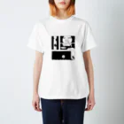 youreinthedeepwebgobackの雨上がりのシロとクロ Regular Fit T-Shirt