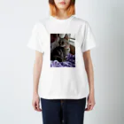 CarrieMomの見返り美猫キャリー1  スタンダードTシャツ