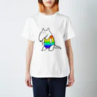 ミラクルユチャンヌのレインボーアリクイ Regular Fit T-Shirt