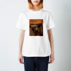 Art Baseのムンク / 叫び / The Scream / Edvard Munch /1893 スタンダードTシャツ