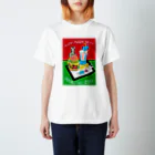 THE DOUBUTSU-ZOO SHOPのハンバーガー スタンダードTシャツ