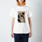 Art Baseのエゴン・シーレ / 1917 / Seated Woman with Bent Knee /Egon Schiele スタンダードTシャツ