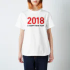 mnのA Happy New Year 2018 スタンダードTシャツ