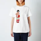 ゲロいＴシャツ屋さんのHARD ENDURO GIRL/RED Regular Fit T-Shirt