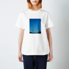 Haruki HorimotoのBlue sky in Chicago Regular Fit T-Shirt